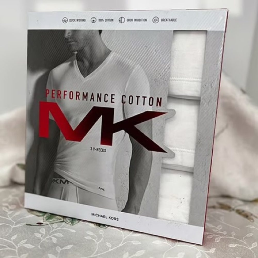 MICHAEL Michael Kors White Short Sleeve Tee